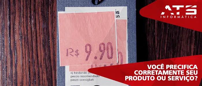 Placa de valor de produto